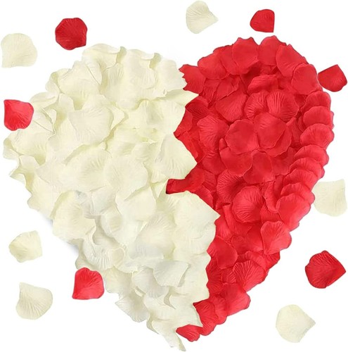Silk rose petals - rose, flower