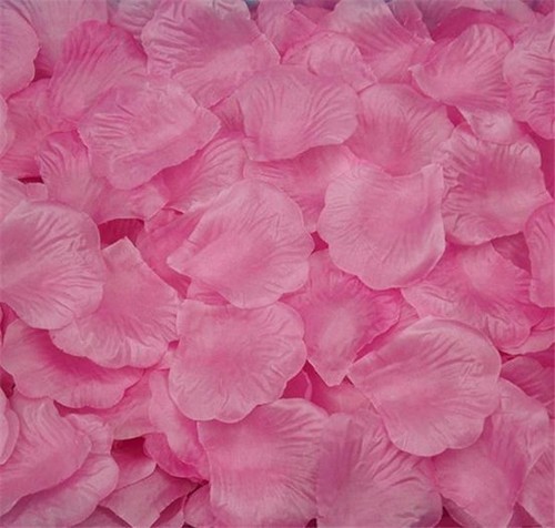 Baby pink silk rose - pink,