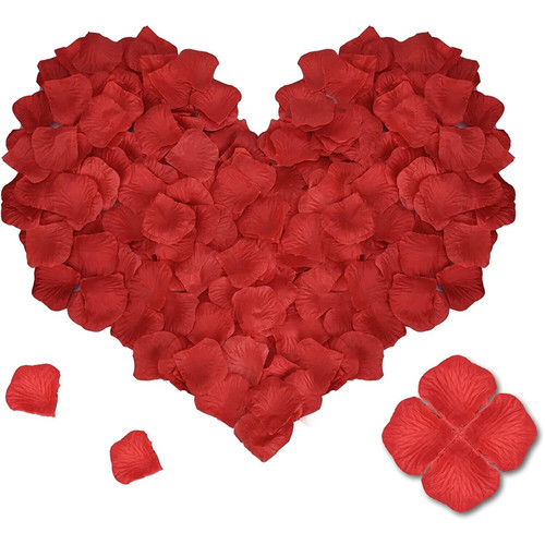 Silk rose flower petals - flower,