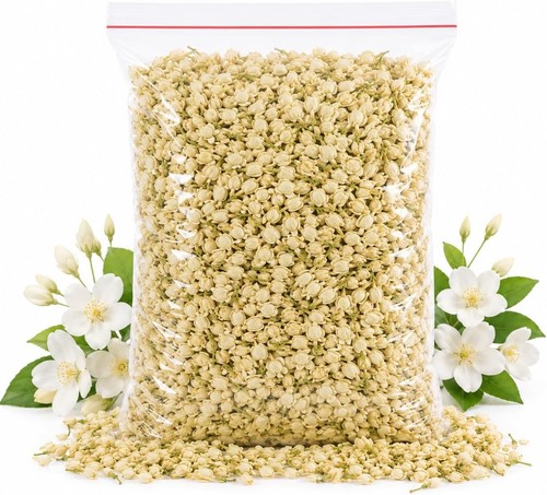 White jasmine real dried - white,
