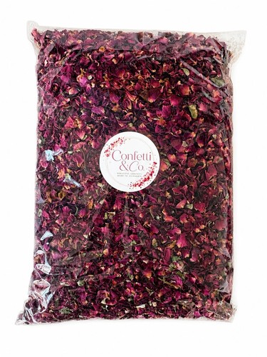 Rose petal wedding confetti - 3l,