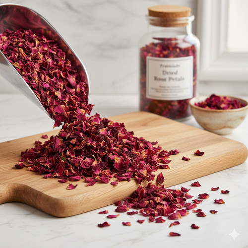 Edible dried rose petals - edible,